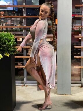 BodyCon Dress with cutouts!